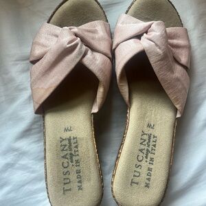 Tuscany Women's Elegant Pink Sandals